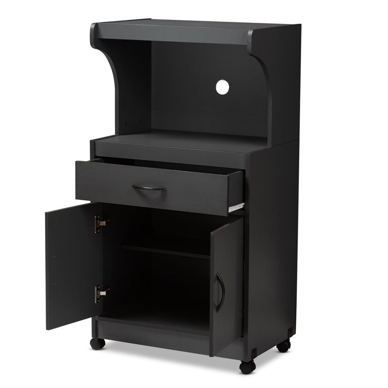 Johnathyn Accent Cabinet, Dark Gray