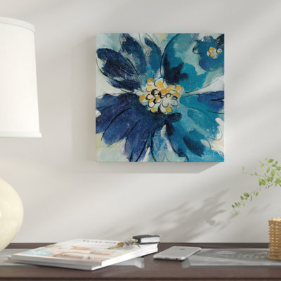 «Inky Floral III» par Silvia Vassileva, impression sur toile tendue