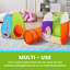 Tunnel de jeu 3 en 1 avec sac de transport pour tout-petits Fun Toss It