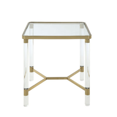 Adlai 24" Glass End Table