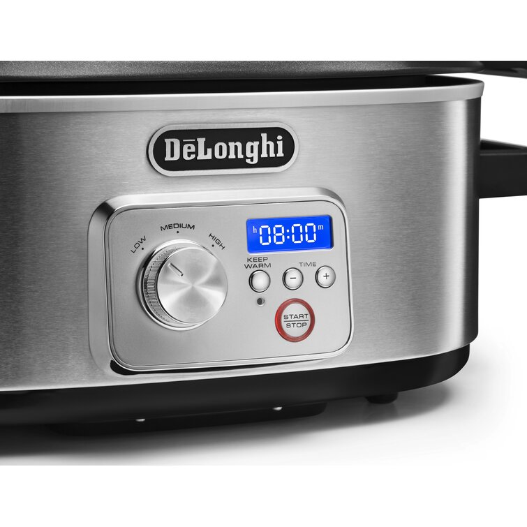 Kalorik Red 8 Qt Digital Slow Cooker with Locking Lid - Bed Bath