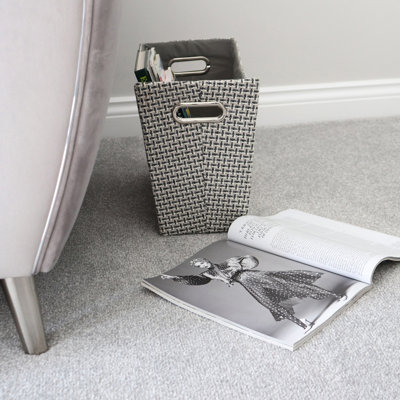 JVL Fabric Decorative Basket