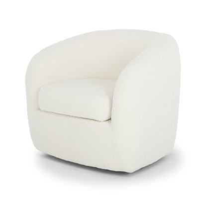 Fauteuil pivotant en polyester 33 po Monty