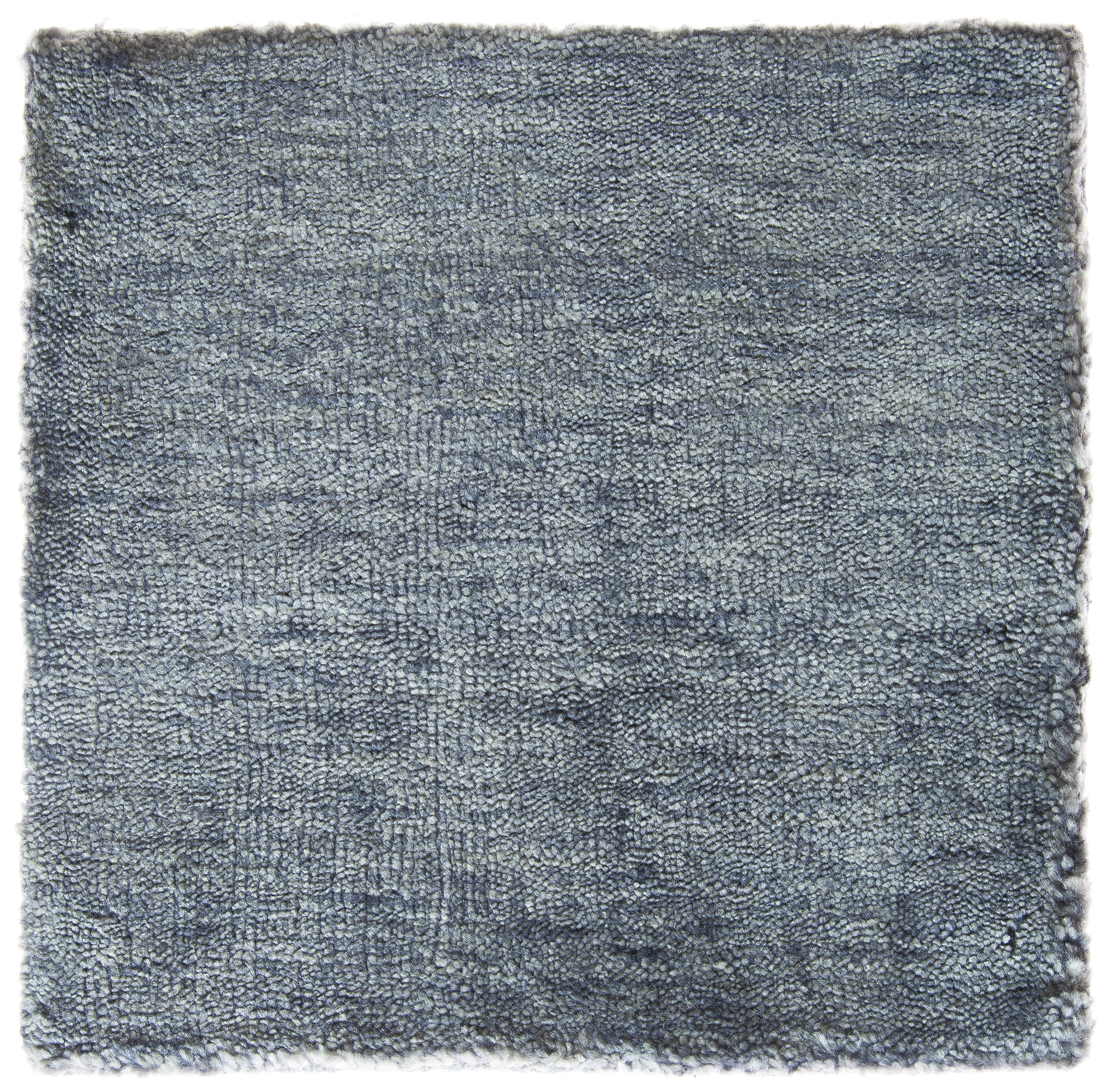 Swem Rug Woven Concepts Bonn Hand-Loomed Silk Denim Rug | Wayfair