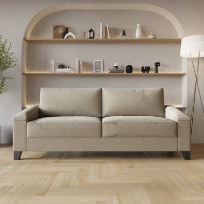 Jacqualyn Fabric 57.87'' Reception Sofa