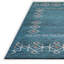 Tapis bleu / blanc / brun tissé à la machine Anber-899700816