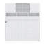 Murphy Bed With Ample Storage Space And Diamond Stripes