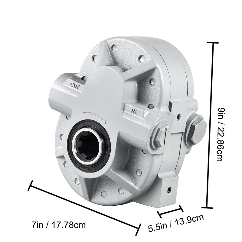 Hydraulic Pump 21.2GPM Hydraulic Motor 540RPM Log Splitter 2250PSI Hydraulic Splitter SAE 12 Outlet Port Hydraulic Pump for Log Splitter for Truck Tailgate Lift,Scissor Lift, Dump Trailer