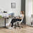 Brionni Upholstered Task Chair Swivel Executive Chair Faux Leather Home Office Chair with Wheels-1185120150