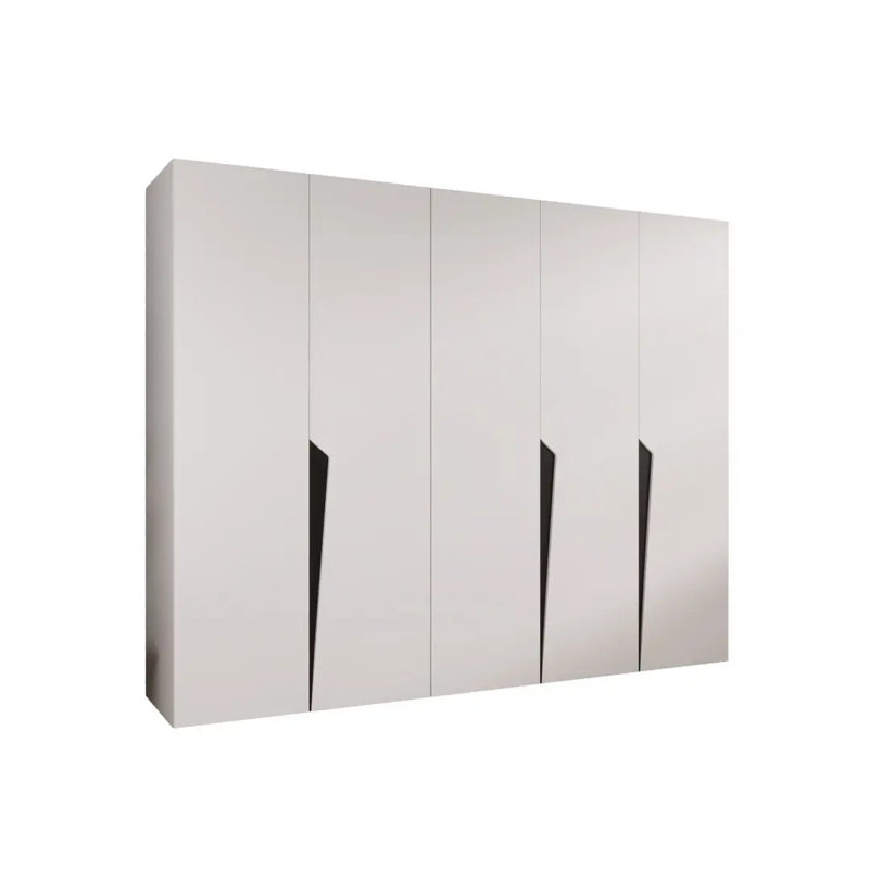 Manufactured Wood Wardrobe, White