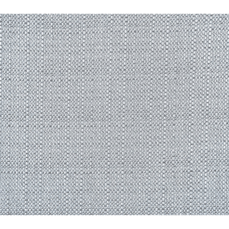 Élégante causeuse en tissu 2 pièces, Gris clair