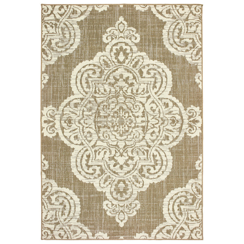 Junor Power Loomed Oriental Rug, Rectangle 5'3" x 7'6"