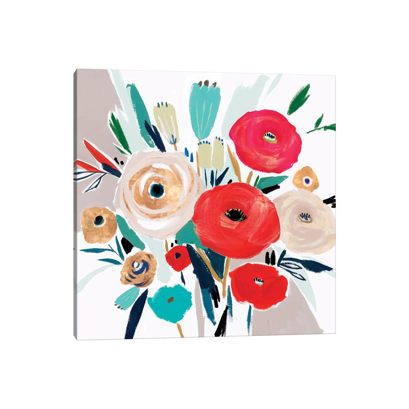 Sweet Caroline I by Isabelle Z - Print on Canvas, 93.98 cm H x 93.98 cm W x 1.91 cm D, Wrapped Canvas