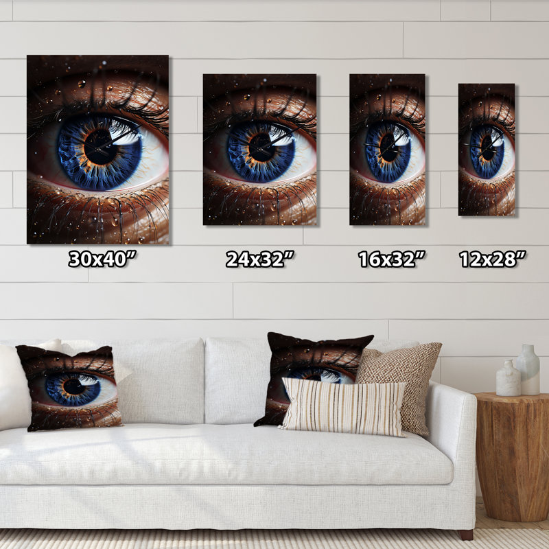 Demetru - Surrealism Very Large Wall Clocks, Small