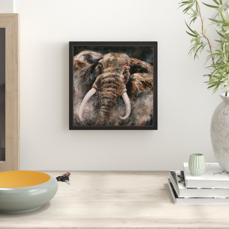 Bergerac - Single Picture Frame Painting, 41cm H x 41cm W