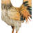 Buff Rooster Decor LG