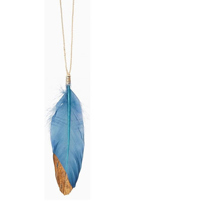5.5'' Feather Hanging Figurine Ornament