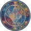 Tapis oriental bleu / rouge Oglethorpe-33335435