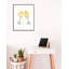 Champage Flutes - Single Picture Frame Print