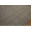 Tapis bleu clair / gris en laine noué à la main de conception unique 9 pi x 12 pi
