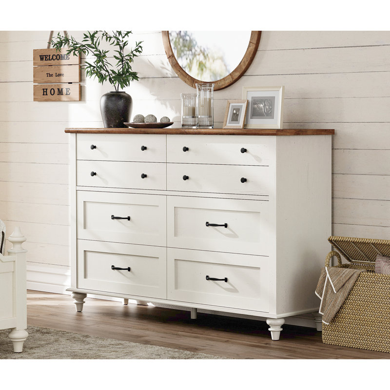 Commode Corretta, Brun / Blanc cassé
