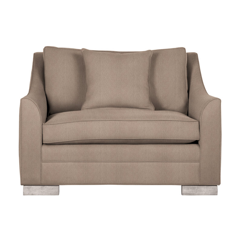 Chaise et demi 50,5 po Nicholas, Champignon Navada, Gris tourterelle