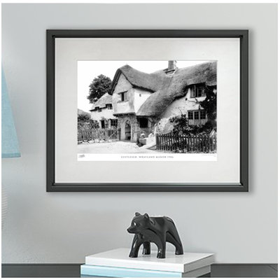 Lustleigh, Wrayland Manor 1906 by Francis Frith - Single Picture Frame Print