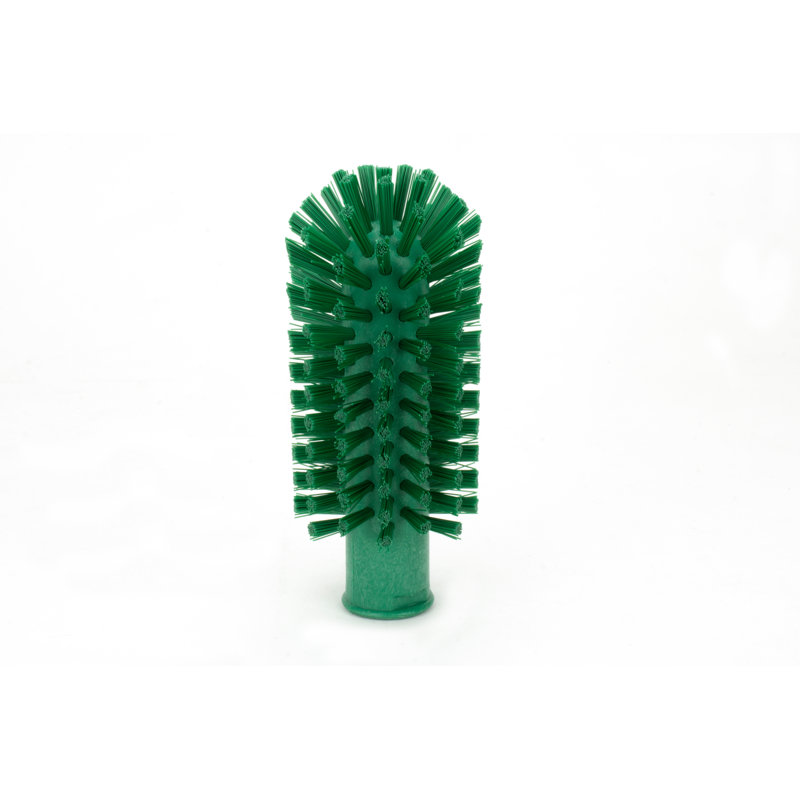 Cleaning Brushes, Dark Green, 5.70" H x 5.70" L x 2.50" W
