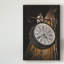 « old clock », reproduction de photo sur toile tendue-1967633996