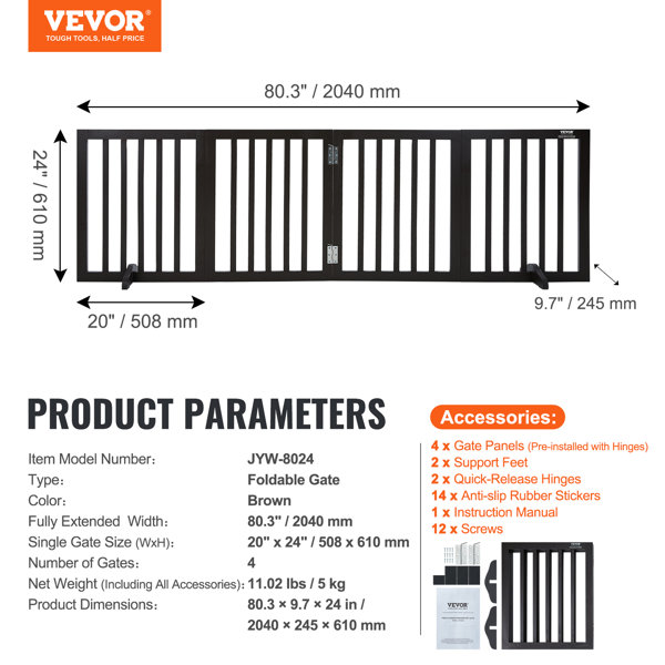 Dimensions du produit