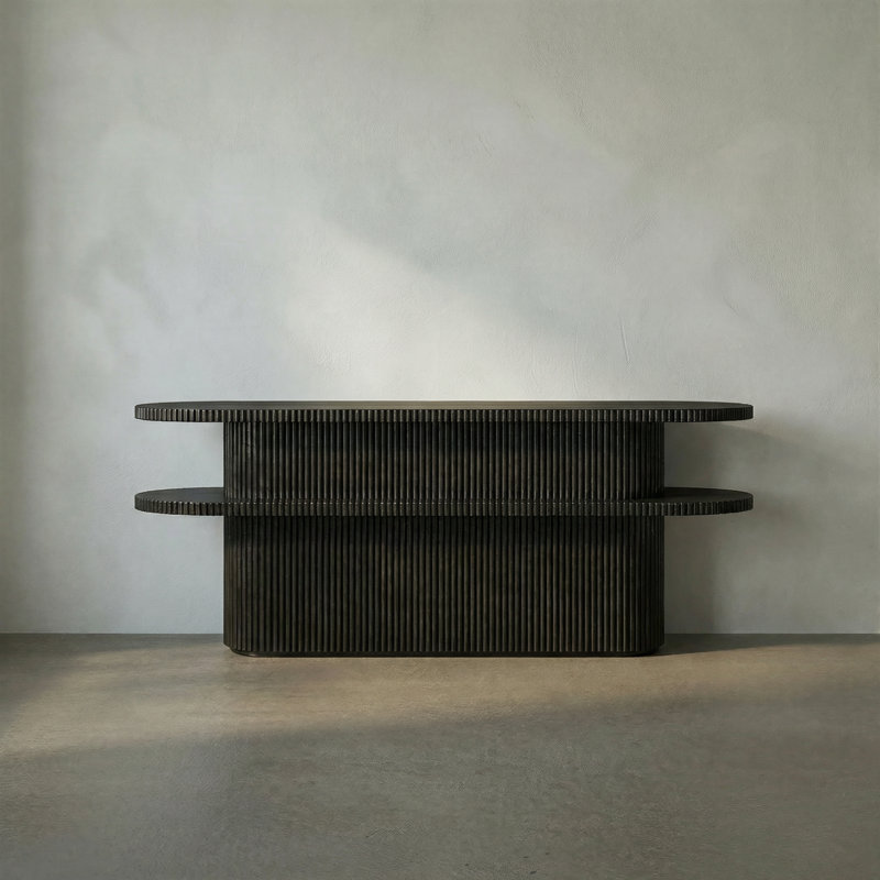 Parker Console, Hand Rubbed Black