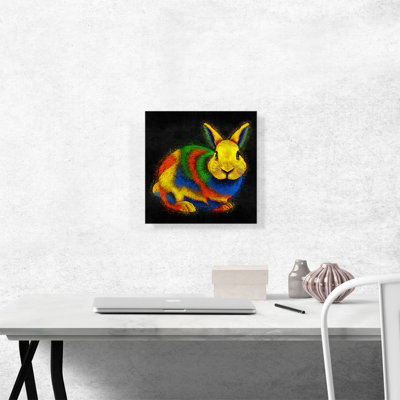 «Rabbit Bunny Animal», impression sur toile tendue