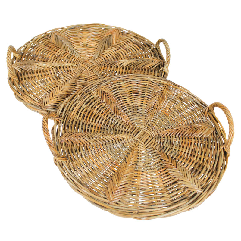 Alurta Wood Tray - Set of 2