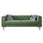 Canapé Chesterfield en velours capitonné Chesterfield