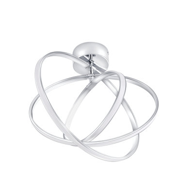 Opal LED Semi Flush Mount
