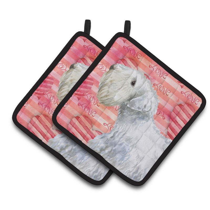 Caroline's Treasures Striped Polyester Potholder