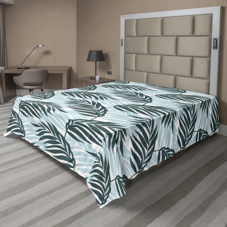Ambesonne, drap plat floral pivoines, art botanique printanier