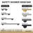 Bath Shower 12'' Safety Grab Bar-122413163-122413161