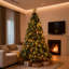 Lighted Artificial Christmas Tree-93210222