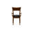 Ingrid 19.25'' H Upholstered Cherry Armchair-22354360-22557500