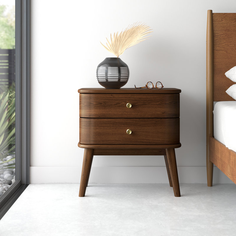 Clyve 2 Drawer Nightstand