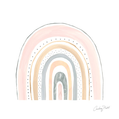 "Boho Rainbow VIII" par Courtney Prahl, reproduction d'art à la machine
