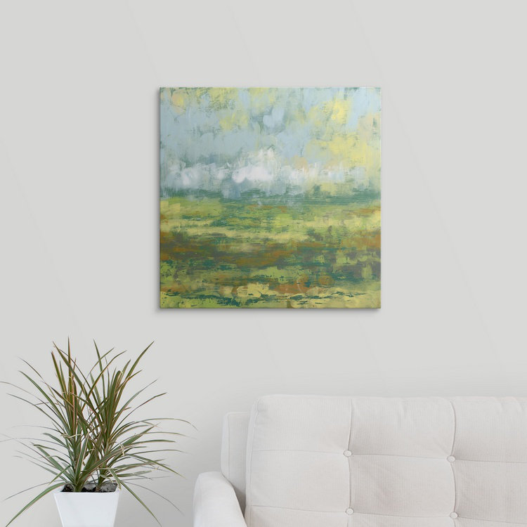 « i » jennifer de la peinture, reproduction d’art Sunfield, H 35 po x l 35 po x P 1,5 po, Toile