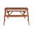 Alicia 4 - Person Wood Patio Dining Set with Rectangular Table