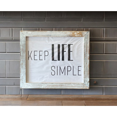 Rustic Memory Frame Wall Art