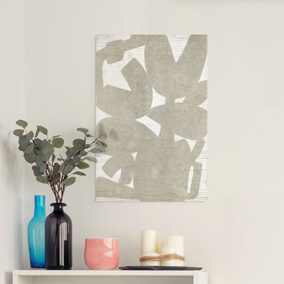 Bouquet de papier abstrait II - Impression sur toile seulement - NON-CADRE