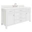 Meuble-lavabo simple avec plateau en quartz Macnair-554275410-600916789