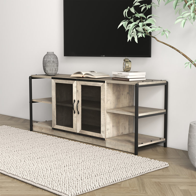 Denetria Entertainment Center for TVs up to 32" and 40", Gray/Black