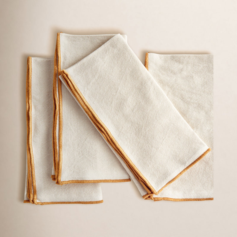 Serviettes de table Nigel Sidney, Couleur unie