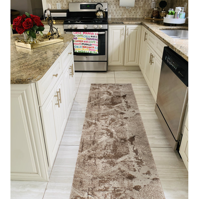 Kelson Abstract Indoor Rug, Runner 2'8" x 10'